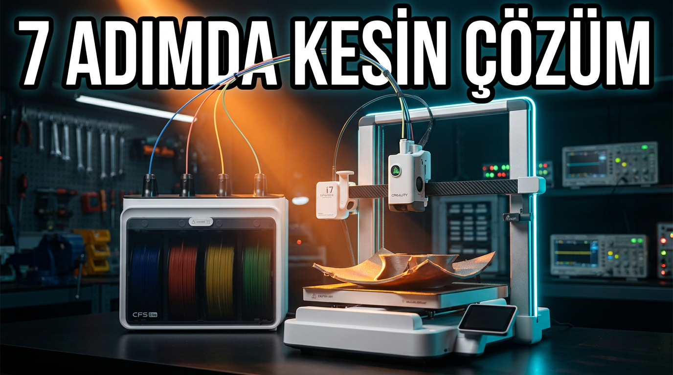 3D Yazıcıda Baskı Tabladan Çıkıyor: 4000 Kelimelik Mega Çözüm Rehberi (2026) — Kesin Çözüm